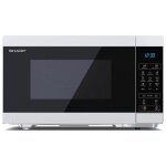 Sharp yc - mg81ew micro - ondes avec grill 28 litres, contrle numrique, micro - ondes: 900 w, grill: ...
