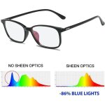 Sheen lunettes pour jeux vido tr90 antireflet anti - scintillement filtre la lumire bleue lunettes ...