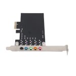 Shi - puce de carte audio de canal carte son 5. 1 canaux pcie carte audio 6 canaux puce cmi8738 avec ...