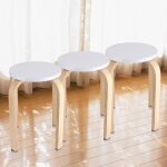 Tabouret - shipenophy - bois courb� - empilable - antid�rapant - int�rieur