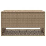 Shieldpro�coffre de jardin solomon coffre � coussins dext�rieur beige 100x55x555 cm polyrotin 1908355 ...