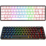 Shift - clavier m�canique 60% azerty - nouveaut� 2024 - rgb 69 touches de rechange - mini sans fil gamer ...