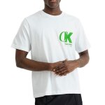 T - shirt blanc homme calvin klein jeans ss 20s eu