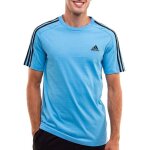 T - shirt bleu homme adidas m 3s sj t