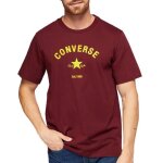 T - shirt bordeaux homme converse deep