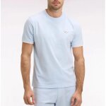 T - shirt ciel � manches courtes en coton coupe regular