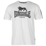 T - shirt collector lonsdale lion blanc pour homme