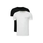 T shirt emporio armani homme pack x2 essential multicolor coton