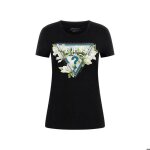 T - shirt femme guess cn camelia triangle