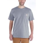 T - shirt - carhartt - workwear pocket - gris - manches courtes - coton 229 g / m