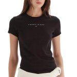 T - shirt noir femme tommy hilfiger dw0dw21550