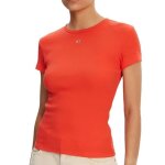 T - shirt orange femme tommy hilfiger dw0dw17383