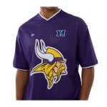 T - shirt oversize en mesh minnesota vikings nfl violet adulte