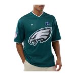 T - shirt oversize en mesh philadelphia eagles nfl vert fonc� adulte