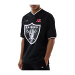 T - shirt oversize en mesh las vegas raiders nfl noir adulte