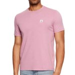T - shirt rose homme calvin klein jeans badge 30s