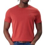 T - shirt rouge homme tommy hilfiger tjm xslim jersey