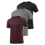 T - shirt de sport - lot de 3 - taille 3xl - s�chage rapide - �vacuation de lhumidit� - confort optimal ...