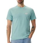 T - shirt turquoise homme calvin klein jeans label