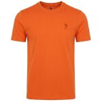 T - shirt u. s. polo assn. homme premium orange t - shirt en coton durable