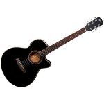 Shiver gfs asce 201 black guitare folk �lectro