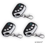 Shop - story - lot de 3 - tlcommande universelle copieuse az remote 433. 92 mhz portail garage alarme ...
