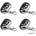 Shop - story - lot de 4 - tlcommande universelle copieuse az remote 433. 92 mhz portail garage alarme ...