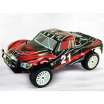 Short course truck - amw - 1:10 - 4 roues motrices - vitesse max 35 km / h - inclus batterie et chargeur ...