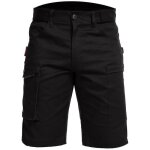 Short de travail homme - work idea - 3xl - poches velcro - bandes r�fl�chissantes - respirant