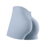 Short de yoga push - up femme sans couture cycliste sport taille haute gainant opaque scrunch butt fitness ...