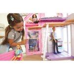 Shot case - barbie la maison a malibu repliable 2 tages avec accessoires