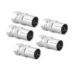 Shy - - adaptateur coaxial 5 pi�ces connecteur adaptateur m�le � fiche f de type s vers dantenne tv coaxial ...