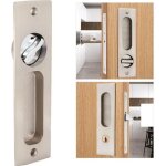 Serrure de porte - sib - a cylindre (� goupilles) - pour porte coulissante armoire salle de bain balcon ...