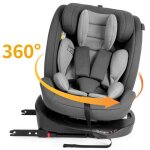 Si�ge auto b�b� i - size 360� pivotant isofix 40 - 150 cm (0 - 36 kg) ece r129 noir & gris naissance ...