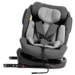 Si�ge auto i - size 360� isofix + top tether 40 - 150 cm dos / face route ece r129 gris