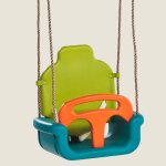 Siège de balançoire kbt - modèle de croissance - vert / orange - pour enfant de 18 à 36 mois Siège de balançoire kbt - modèle de croissance - vert / orange - pour enfant de 18 à 36 mois