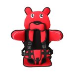 Si�ge dauto rehausseur - universel - coussin pour chaise haute b�b� - si�ge rehausseur amovible - harnais ...