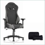 Si�ges &amp fauteuils - karnox - fauteuil gaming ergonomique tissu grand et haut r�glable - gris fonc� ...