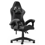 Sige gaming pivotant - chaise gaming de bureau avec coussin et dossier - accoudoirs rglables - ergonomique ...