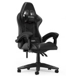 Sige gaming pivotant - chaise gaming de bureau avec coussin et dossier - accoudoirs rglables - ergonomique ...
