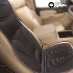 Si�ge massant et chauffant - stra�e tech - sp�cial voiture - tissu doux - 5 programmes - 3 intensit�s ...