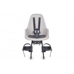 Si�ge de s�curit� pour v�lo bobike go mini - gris - harnais 3 points - conception enveloppante