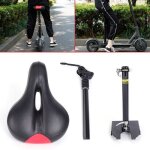 Si�ge de selle de v�lo pliant absorbant les chocs pour xiaomi m365 scooter �lectrique