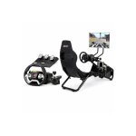 Si�ge simulateur de course amstrad racing - drift + volant p�dales levier & support �cran jusqu� 40?