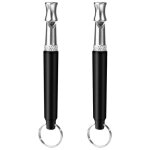 Sifflet pour chien - professionnel - ultrasons silencieux - haute fréquence - longue portée - laiton ... Sifflet pour chien - professionnel - ultrasons silencieux - haute fréquence - longue portée - laiton ...