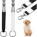 Sifflet � ultrasons - paquet de 2 - fr�quence r�glable - pour chien - entra�nement ext�rieur