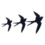 Signes grimalt - origen home decor swallow 3 ou applique metal Signes grimalt - origen home decor swallow 3 ou applique metal