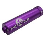 Silencieux cartouche de pot dchappement krm alu full violet pour moto 50 / 70cc