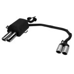 Silencieux duplex echappement ulter opel astra g berline 98 - 03 2x70mm - 36511478