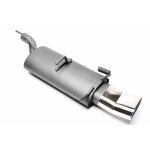 Silencieux echappement arriere tuning art 70x140mm dtm opel astra f